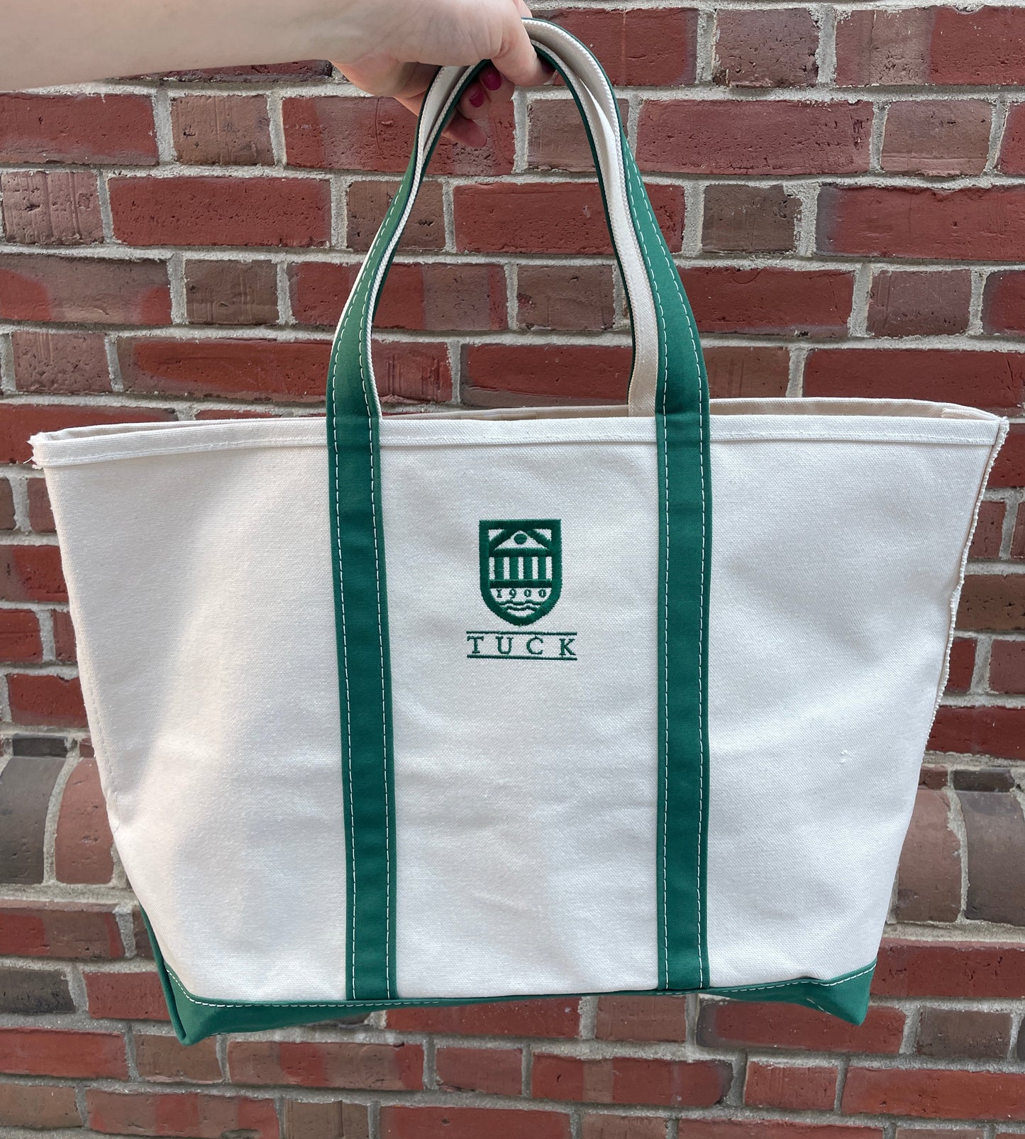 L.L. Bean Large Canvas Boat and Tote