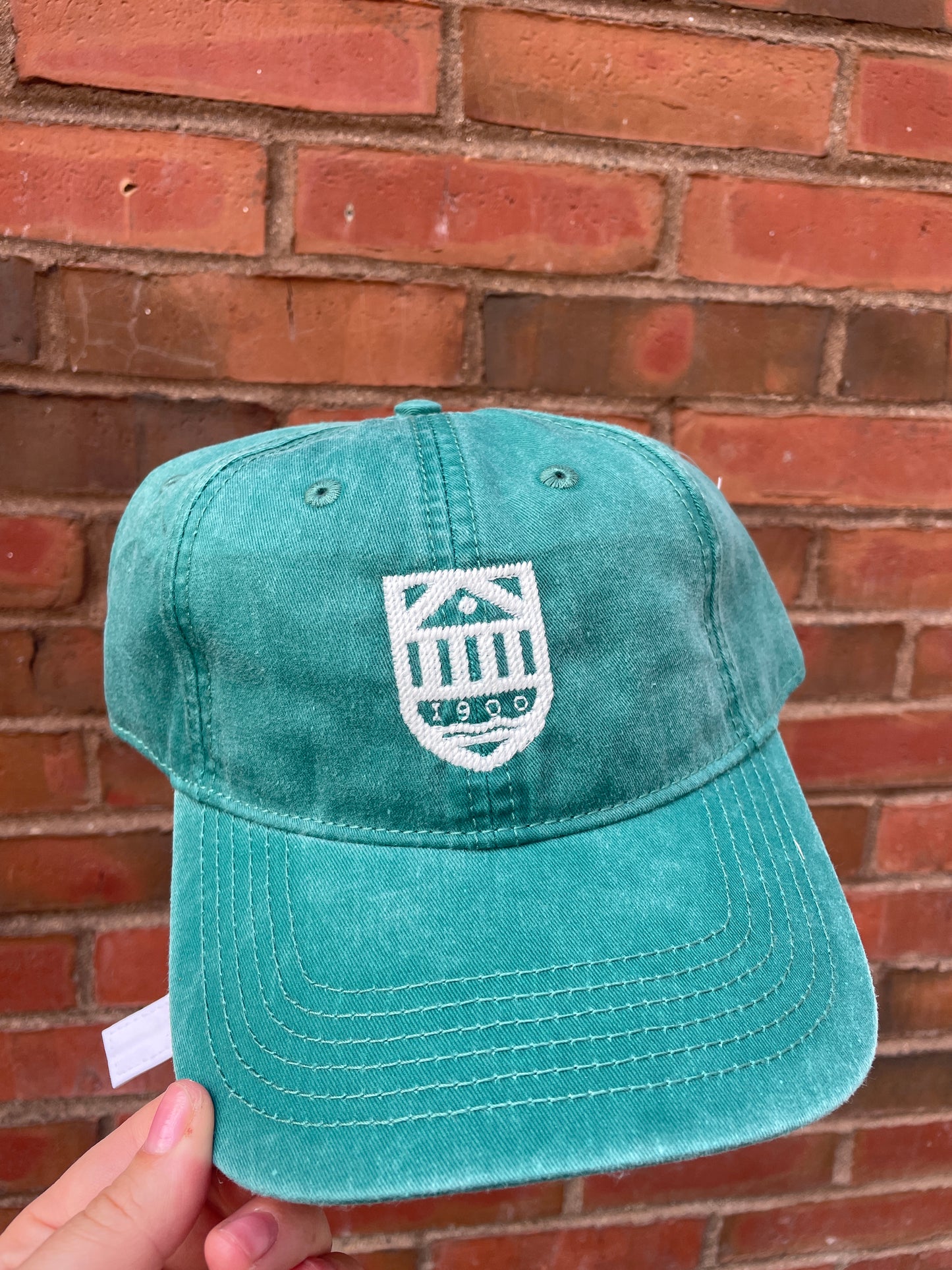 Harding Lane Needlepoint Shield Hat