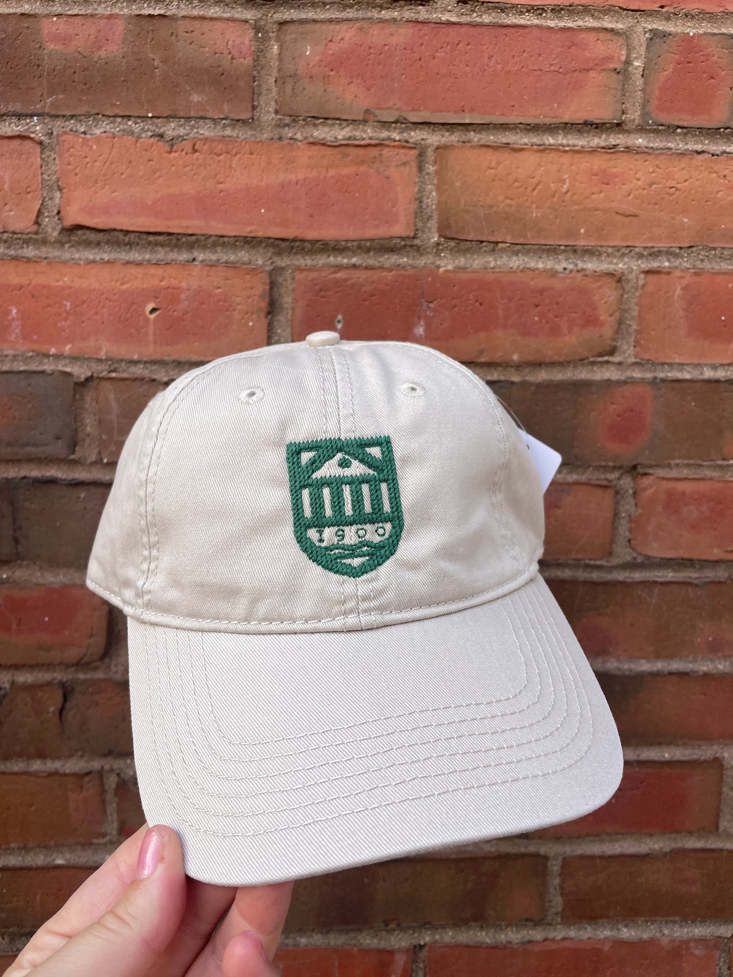 Harding Lane Needlepoint Shield Hat
