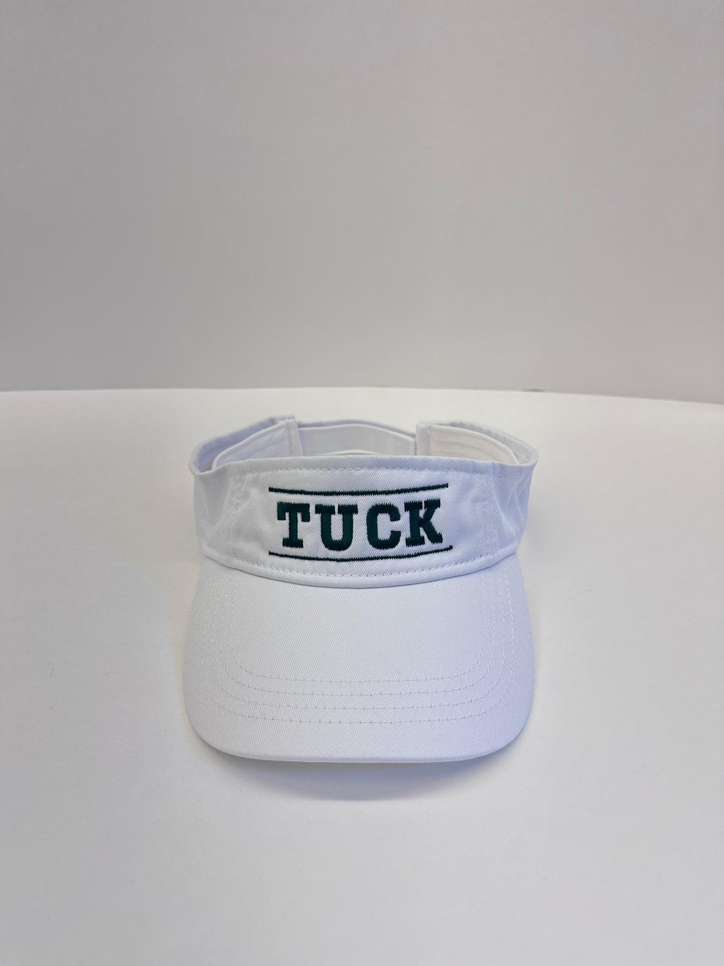 White Tuck Visor