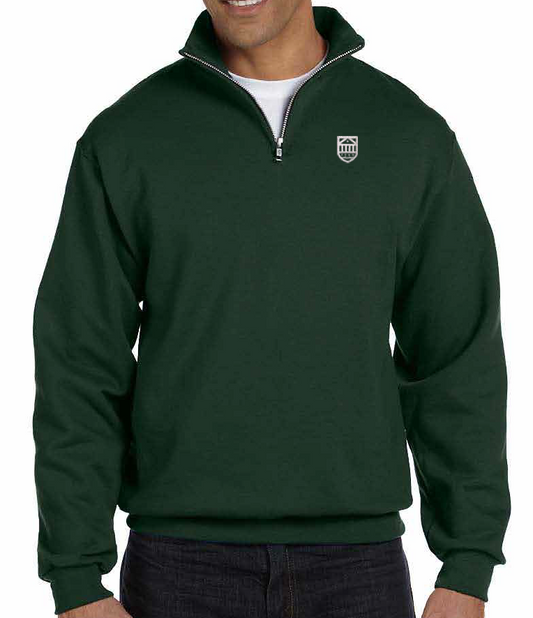 Shield Embroidered Quarter-Zip