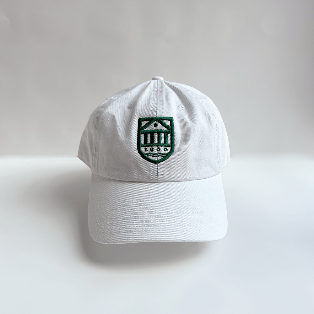 Shield +Dartmouth Hat (White)