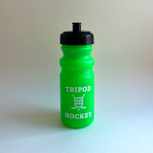 Tripod Hockey Water Bottle