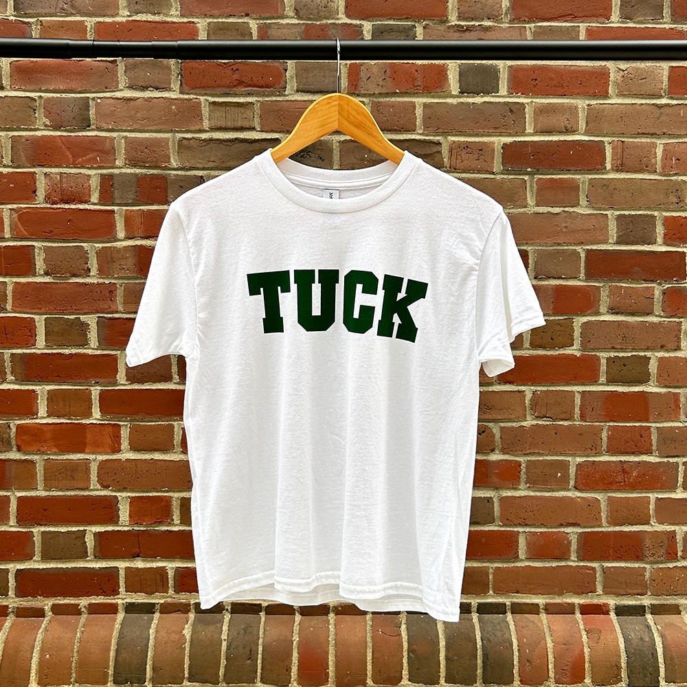 Tuck Short Sleeve Tee Shirt (White)