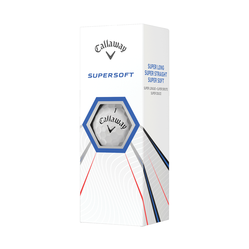 Tuck Callaway Supersoft Golf Ball - 3 Pack