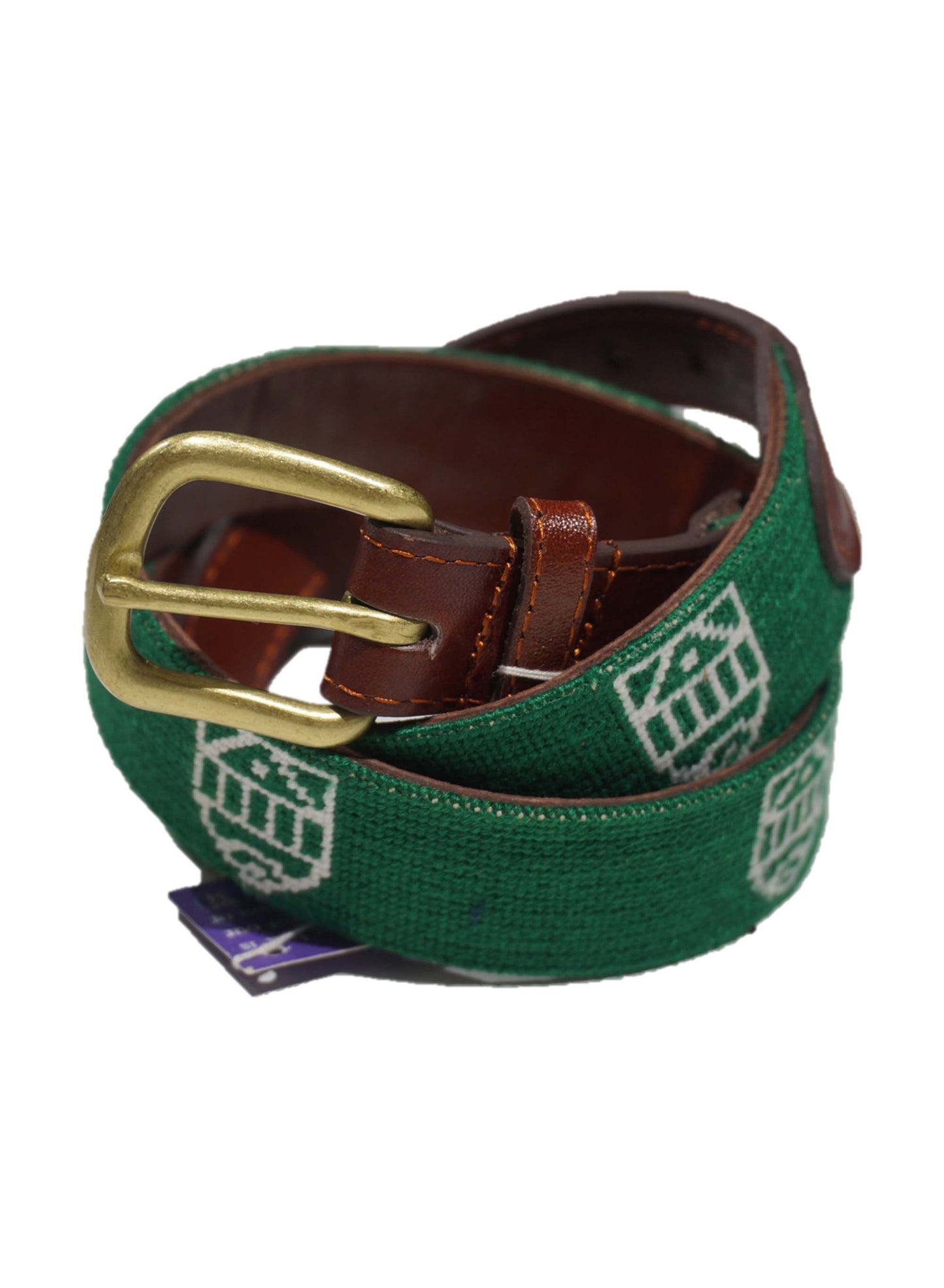 Tuck Smathers & Branson Needlepoint Belt