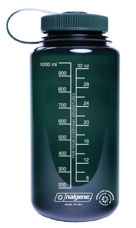 Green Nalgene Water Bottle