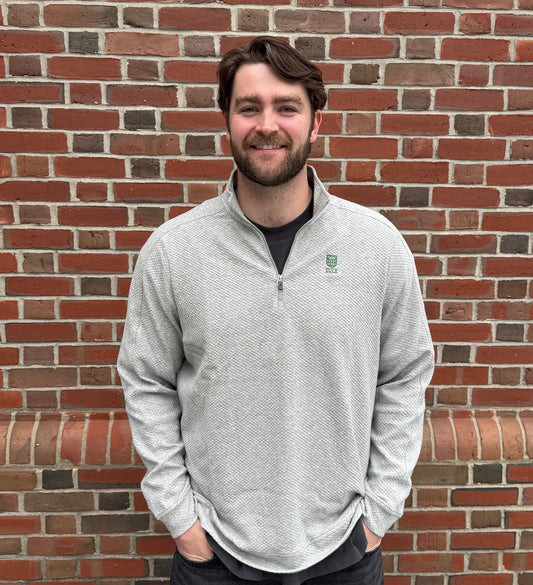 Textured Quarter-Zip Pullover