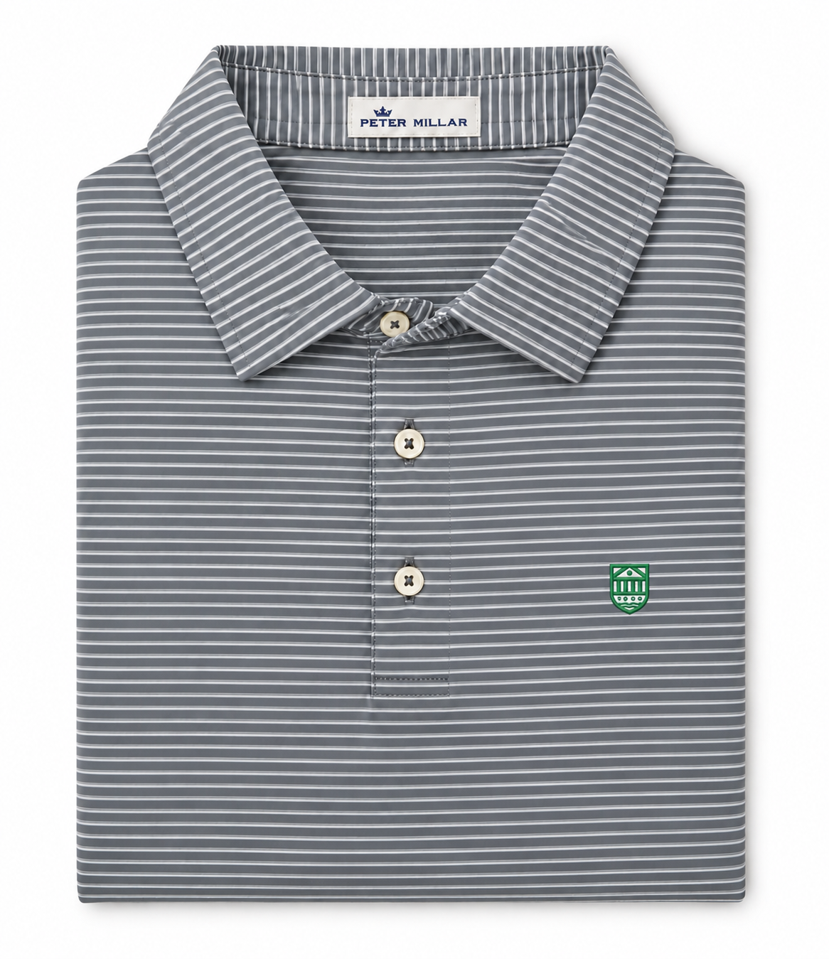 Peter Millar Tiebreaker Stripe Performance Jersey Polo