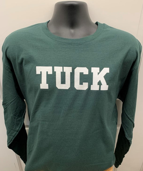 Tuck Long Sleeve Tee Shirt (Green)