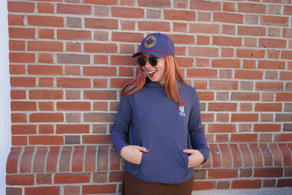 Women's Textured Hooded Pullover