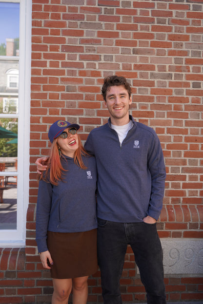 Textured Quarter-Zip Pullover