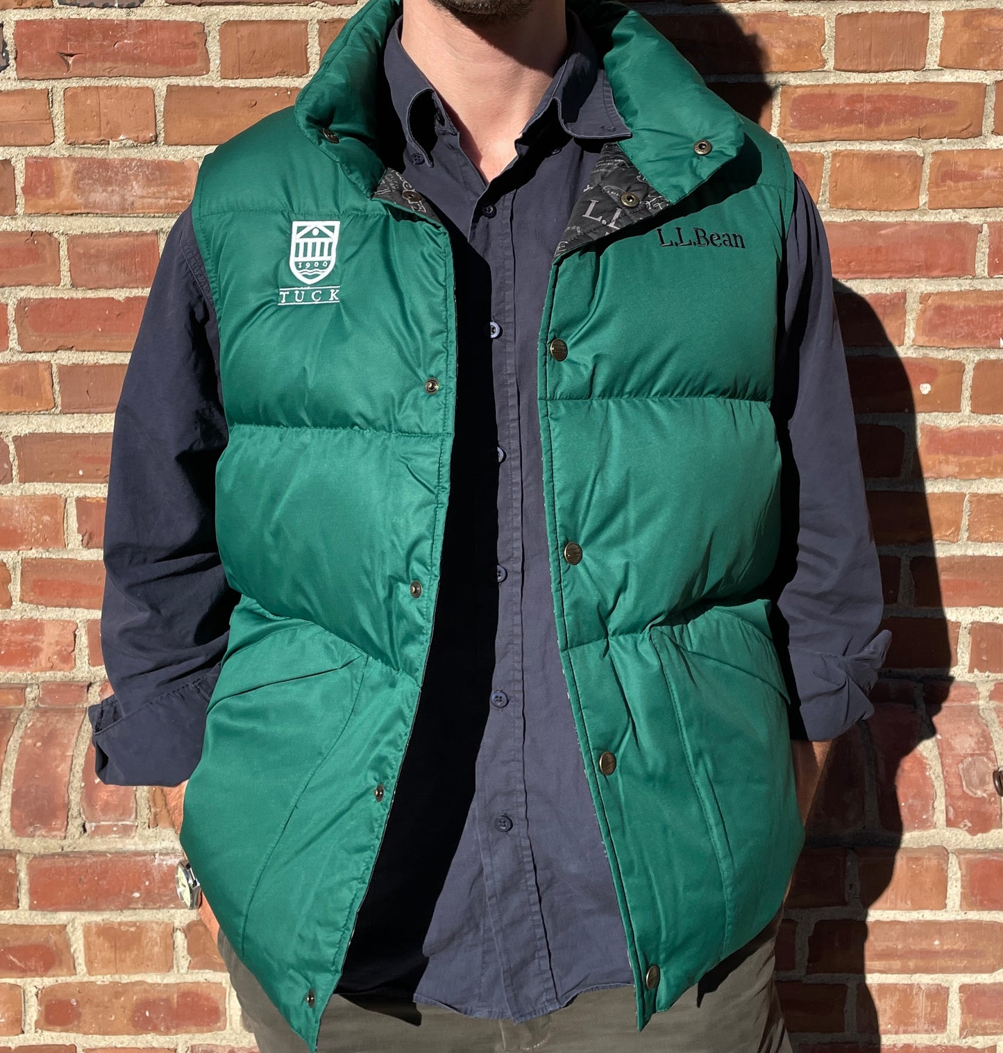 L.L. Bean Trail Model Down Vest '82