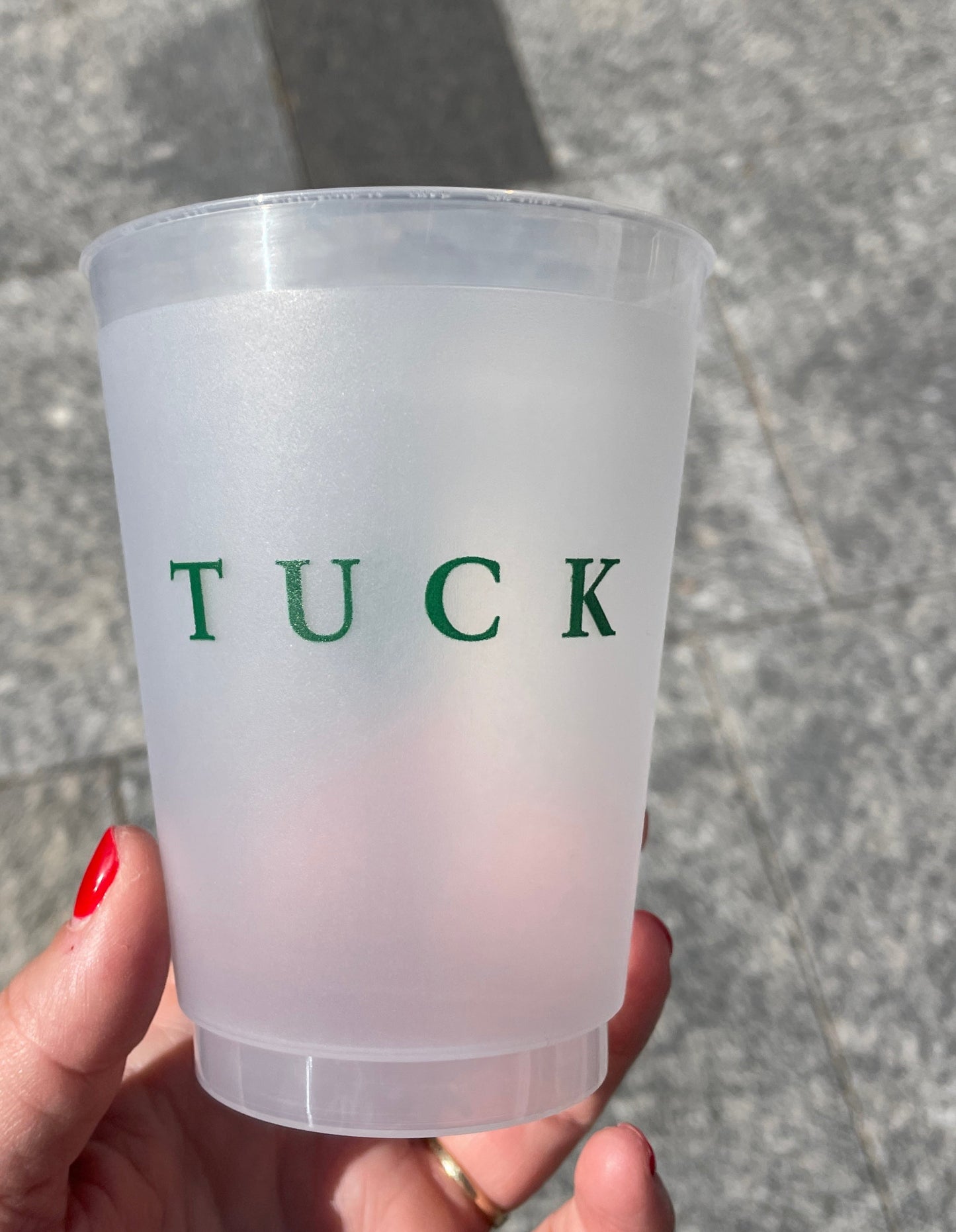 Tuck Lone Pine Frosted Cups (Set of 10)