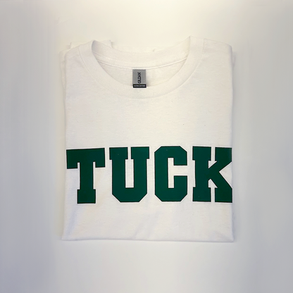 Tuck Short Sleeve Tee Shirt (White)