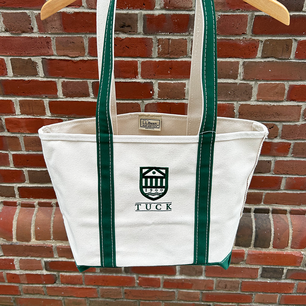 Embroidered Llbean Tote 