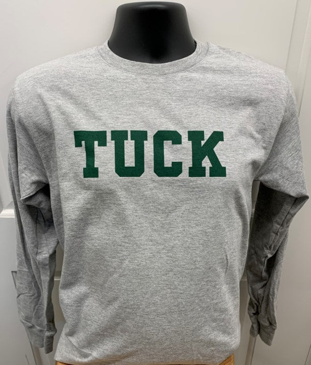 Tuck Long Sleeve Tee Shirt (Grey)