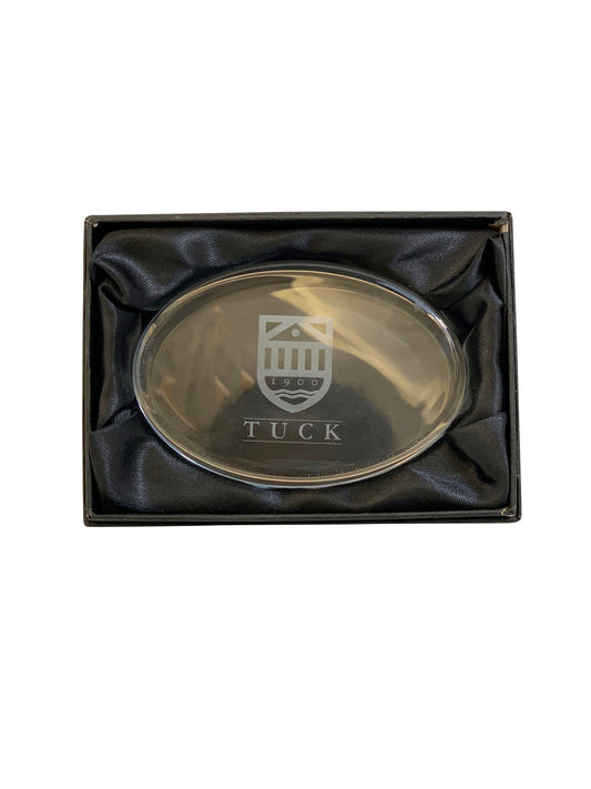 Tuck Oval Paperweight